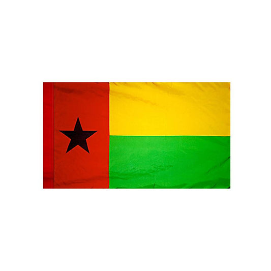 Guinea-Bissau Flag with Polesleeve