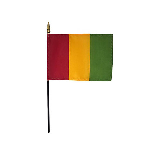 4x6 in. Guinea Stick Flag