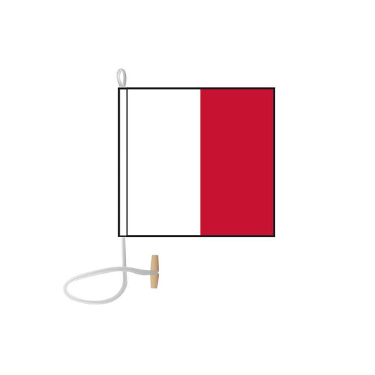 Letter H with Rope & Toggles