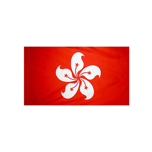 Hong Kong Flag with Polesleeve