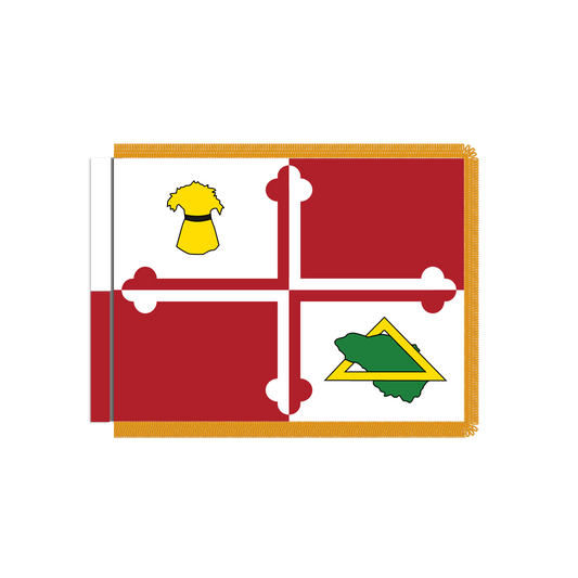Howard County, MD Flag with Polesleeve & Fringe