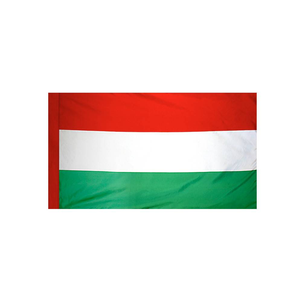 Hungary Flag with Polesleeve