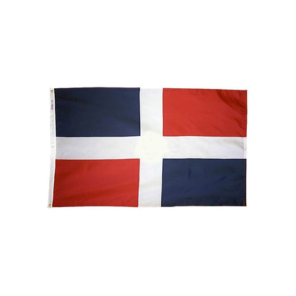 12x18 in. Dominican Republic Nautical Flag - No Seal