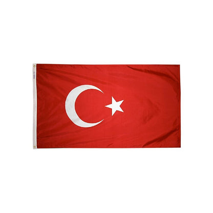 12x18 in. Turkey Nautical Flag