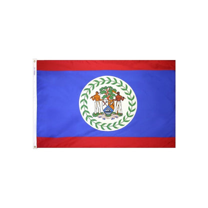 12x18 in. Belize Nautical Flag