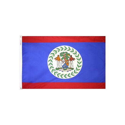 12x18 in. Belize Nautical Flag