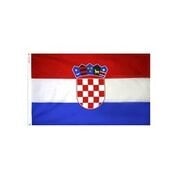 12x18 in. Croatia Nautical Flag