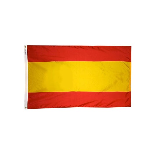 12x18 in. Spain Nautical Flag - No Seal