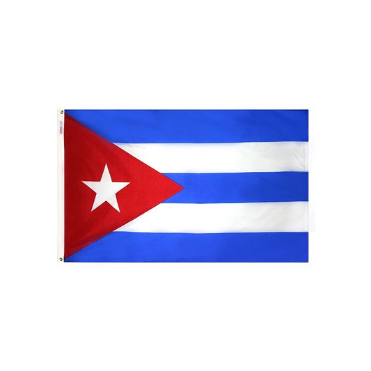 12x18 in. Cuba Nautical Flag