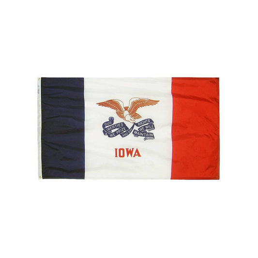 12x18 in. Iowa Nautical Flag