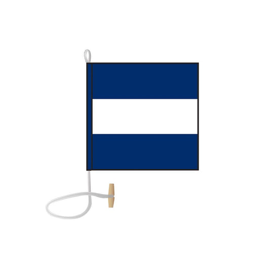 Letter J with Rope & Toggle