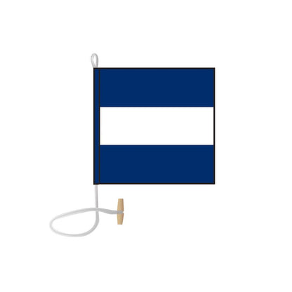 Letter J with Rope & Toggle