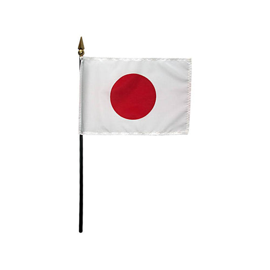 4x6 in. Japan Stick Flag