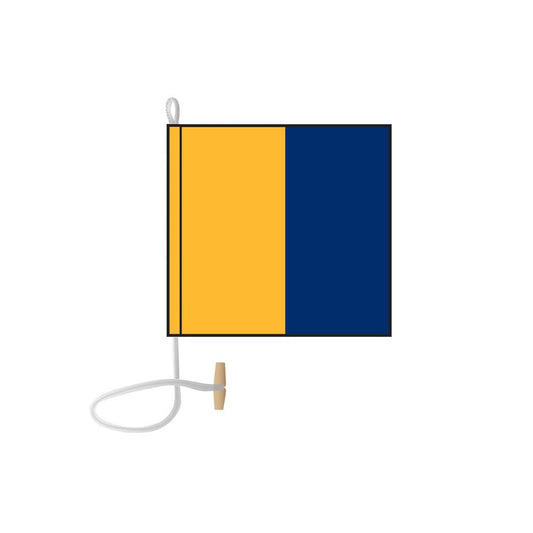 Letter K with Rope & Toggles
