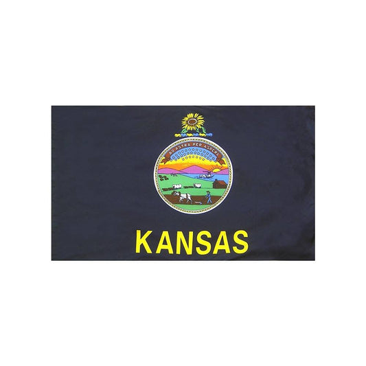 Kansas Flag with Polesleeve