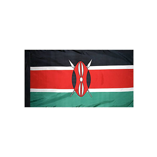Kenya Flag with Polesleeve