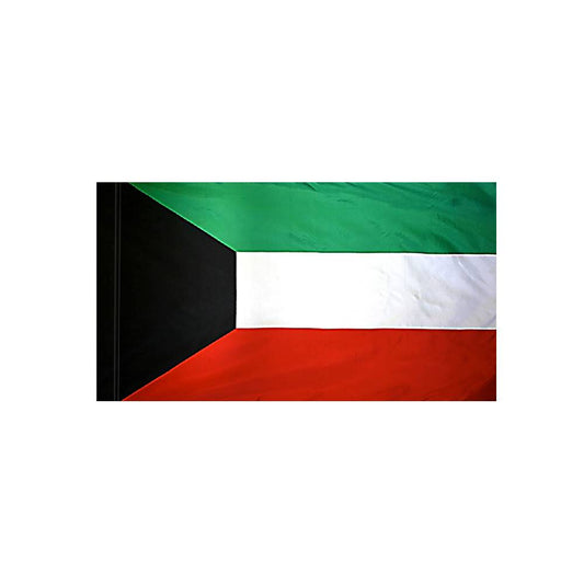 Kuwait Flag with Polesleeve