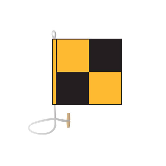 Letter L with Rope & Toggles