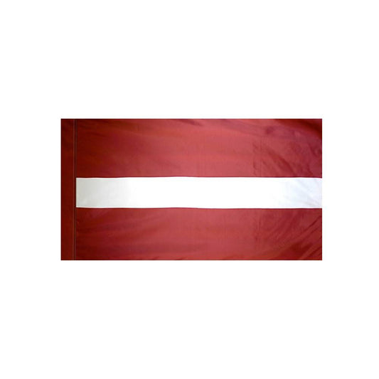 Latvia Flag with Polesleeve