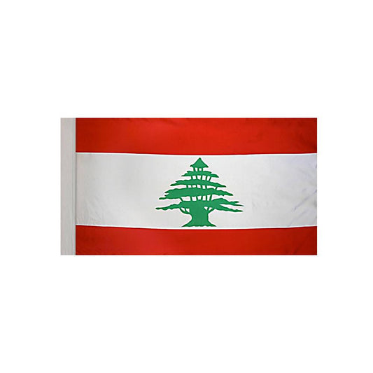 Lebanon Flag with Polesleeve