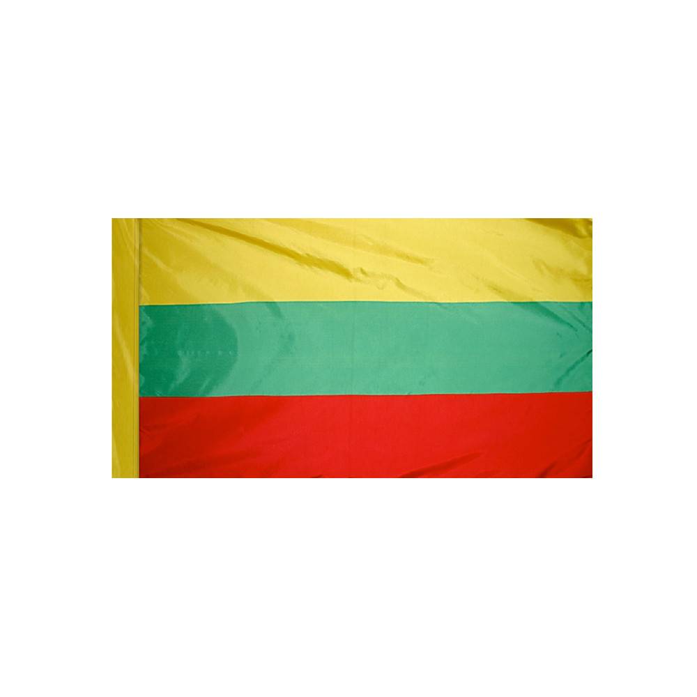Lithuania Flag with Polesleeve