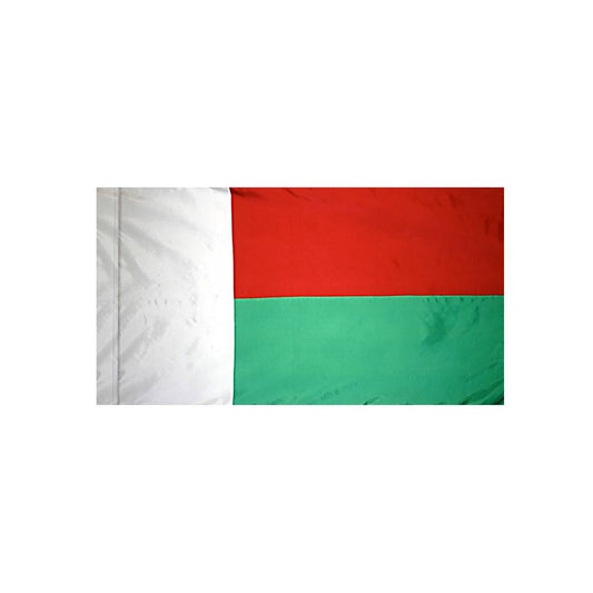 Madagascar Flag with Polesleeve