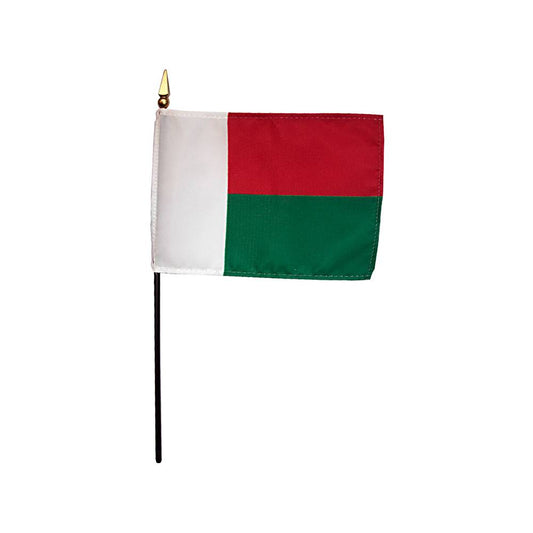 4x6 in. Madagascar Stick Flag