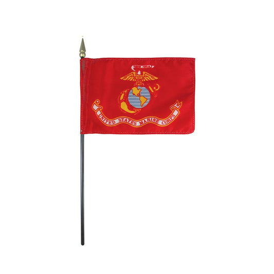 4x6 in. Marine Corps Stick Flag