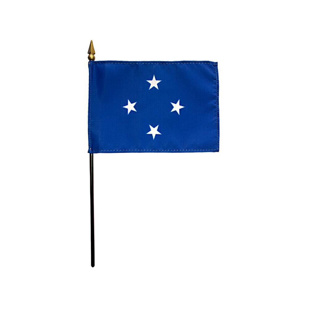 4x6 in. Micronesia Stick Flag