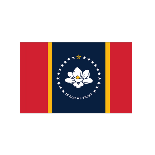 Mississippi Flag with Polesleeve
