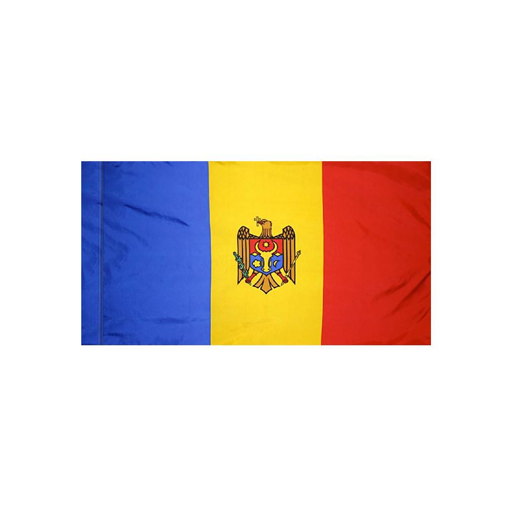 Moldova Flag with Polesleeve