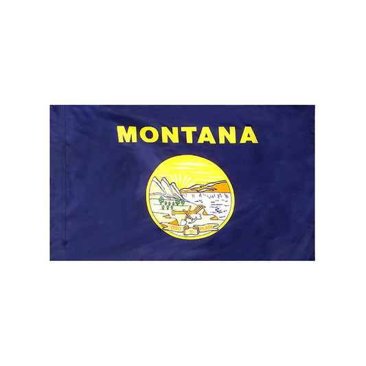 Montana Flag with Polesleeve
