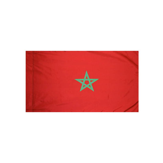 Morocco Flag with Polesleeve