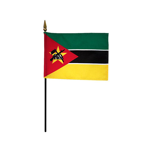 4x6 in. Mozambique Stick Flag