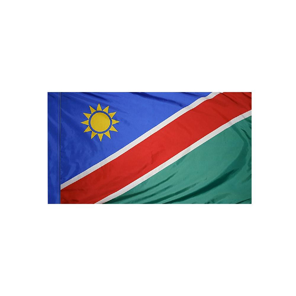 Namibia Flag with Polesleeve
