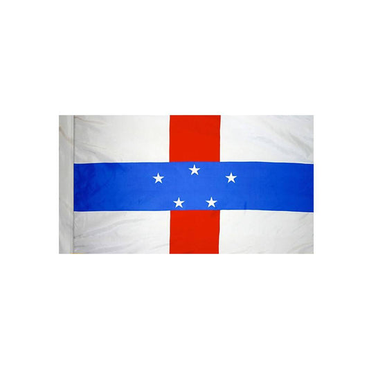 Netherlands Antilles Flag with Polesleeve