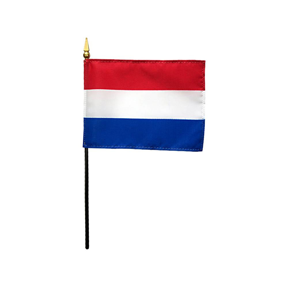 4x6 in. Netherlands Stick Flag