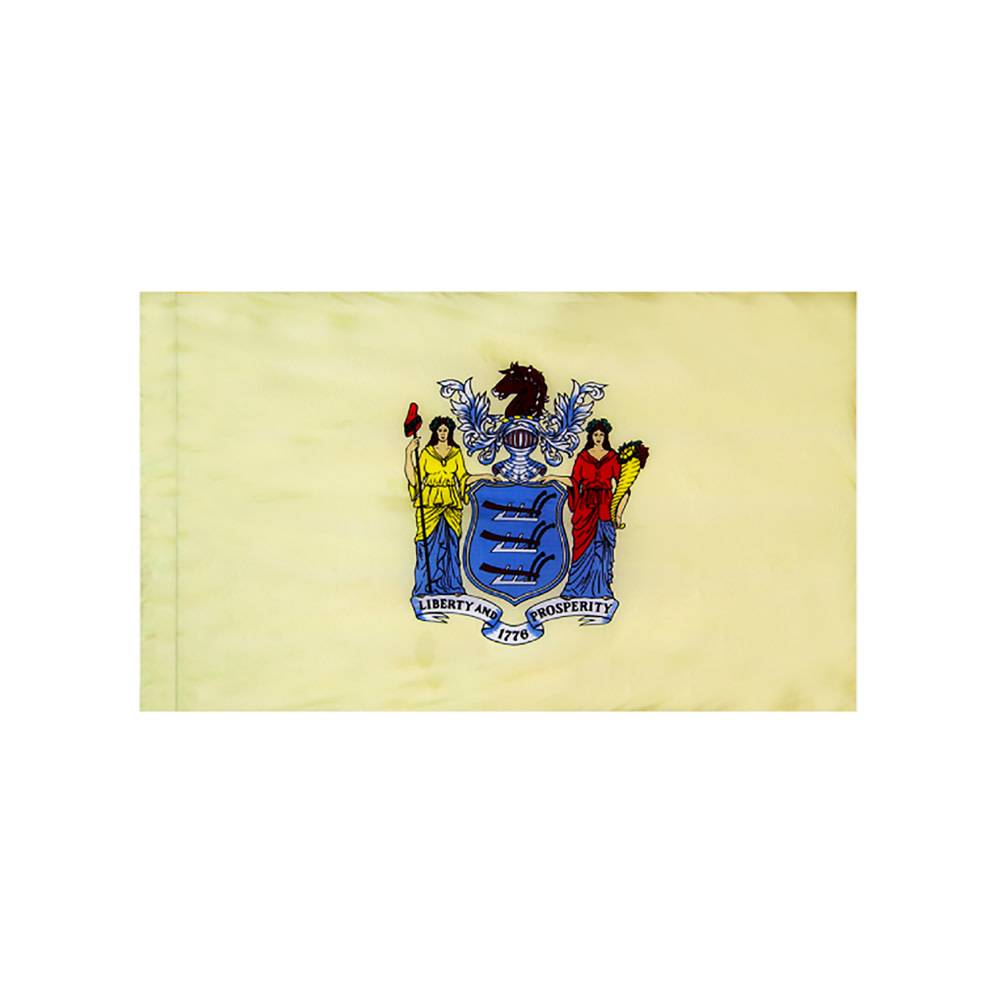 New Jersey Flag with Polesleeve