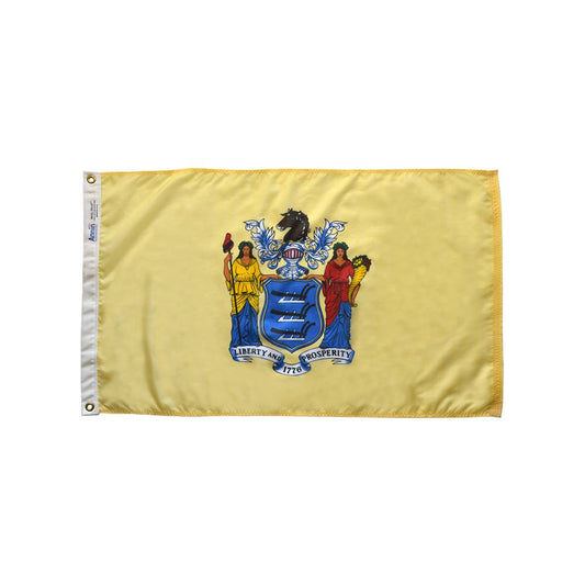 12x18 in. New Jersey Nautical Flag