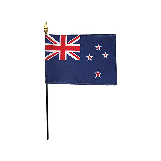 4x6 in. New Zealand Stick Flag