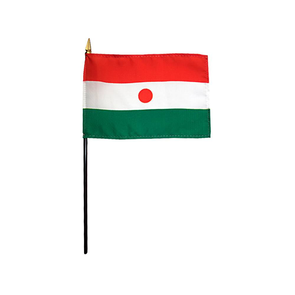 4x6 in. Niger Stick Flag