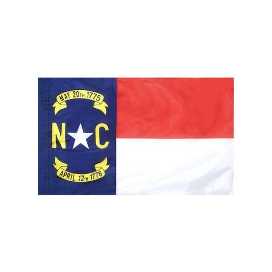 North Carolina Flag with Polesleeve