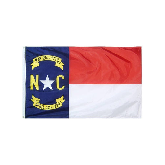 12x18 in. North Carolina Nautical Flag