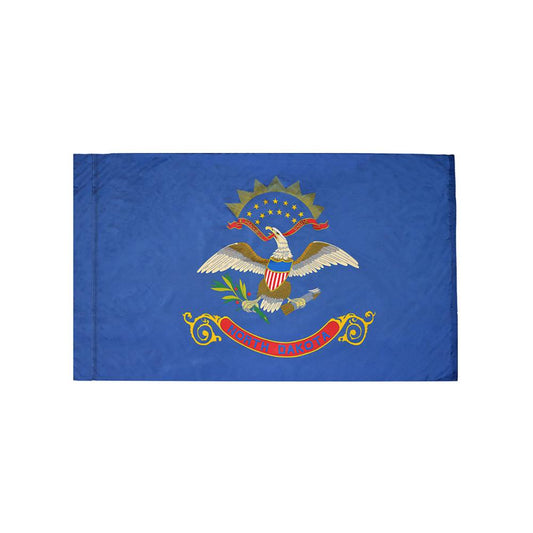 North Dakota Flag with Polesleeve