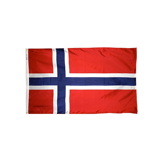 12x18 in. Norway Nautical Flag