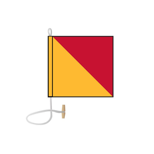 Letter O with Rope & Toggles