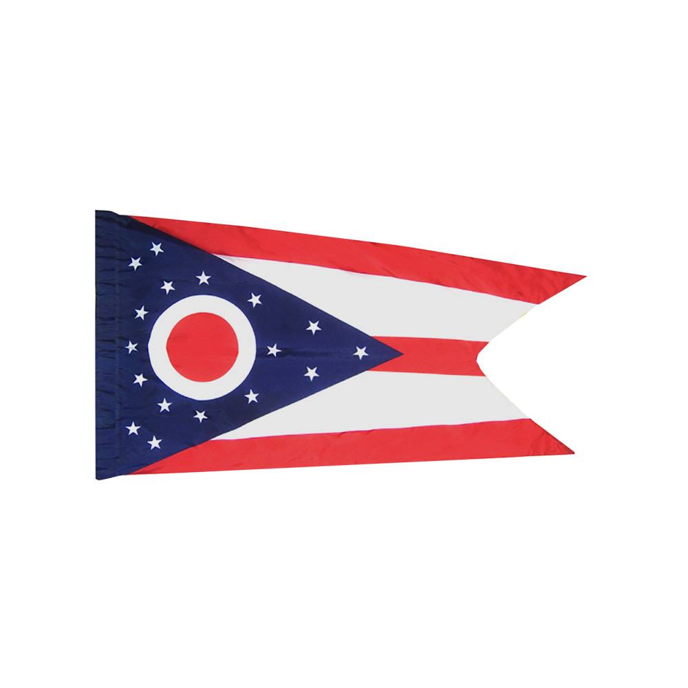 Ohio Flag with Polesleeve