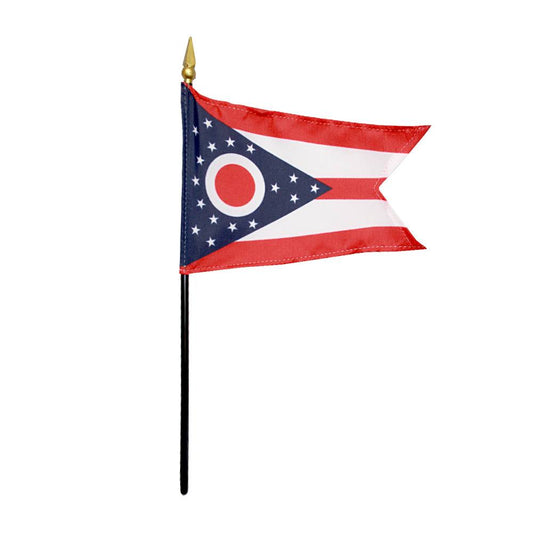 4x6 in. Ohio Stick Flag