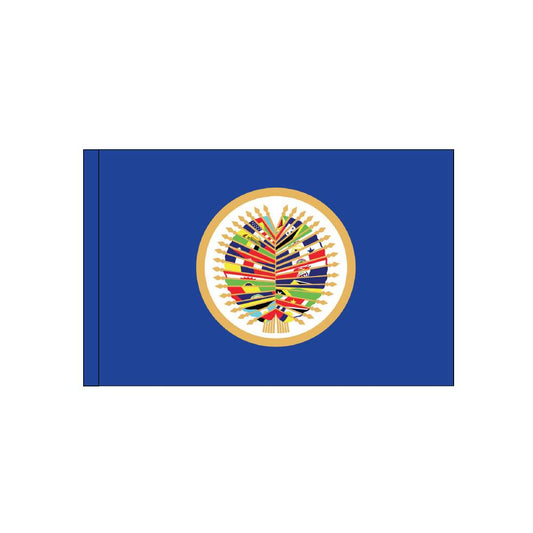 Organization of American States Flag with Polesleeve