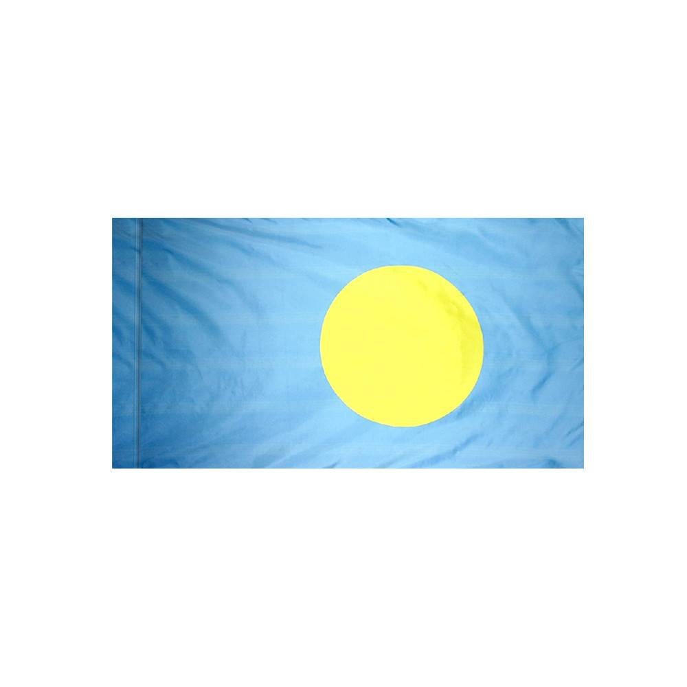 Palau Flag with Polesleeve